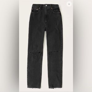 Abercrombie 90s straight ultra high rise jeans